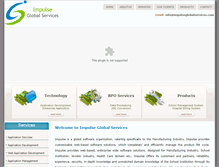 Tablet Screenshot of impulseglobalservices.com
